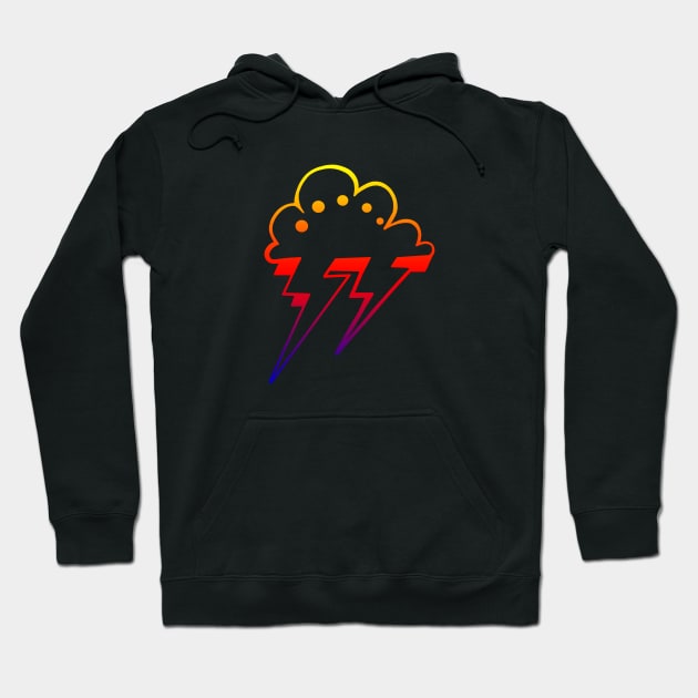 cloud rainbow Hoodie by freshmodo